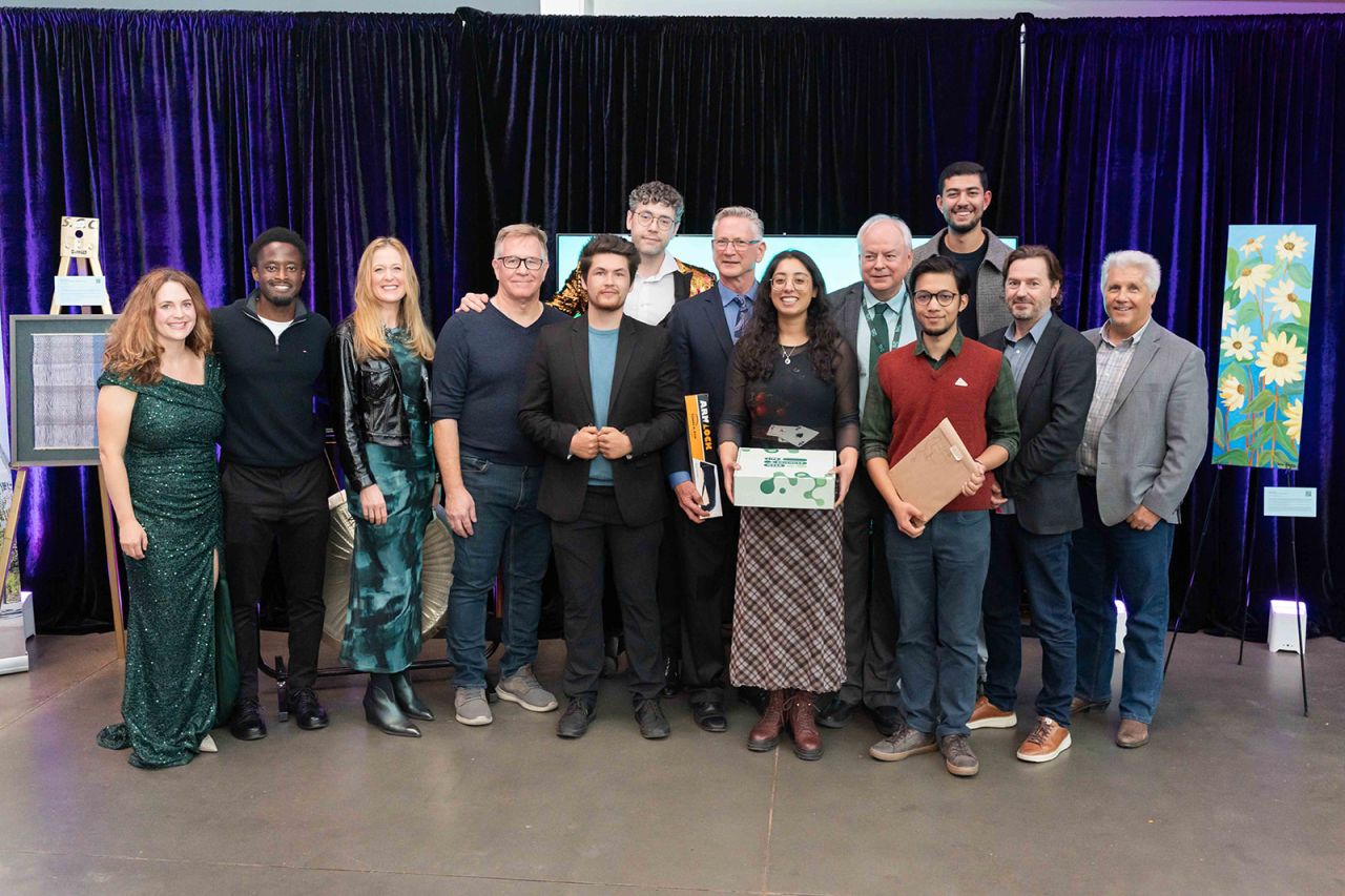 Photo from Life Sciences Week Pitch Competition in Edmonton, Alberta